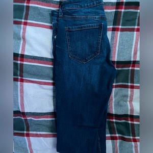 Old navy jeans well worn